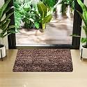 Kuber Industries Door Entrance Mat for Floor &amp; Home Entrance | Lexus Home Decor Entryway Door Mat | Brown