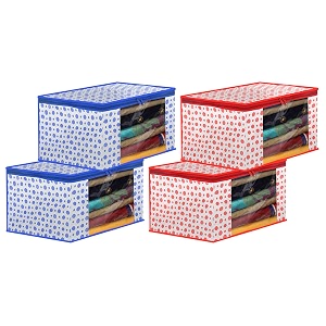 Kuber Industries Dot Printed Foldable Lightweight Non-Woven