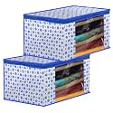 Kuber Industries Dot Printed Foldable Lightweight Non-Woven