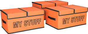 KUBER INDUSTRIES Double Lid Large 2 Compartments
