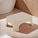 Kuber Industries Durable Bathroom Stool for Bathing | Comfortable Indoor Machiya for Sitting | Senior Citizens Bath Stool &amp; Adults Patla Chair for Home | Plain P6 - Beige