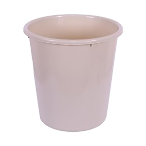 kuber industries dustbin  open dustbin  plastic garbage dustbin  dustbin for kitchen  dustbin for bathroom  office dustbin  plain sada dustbin  7 ltr  066  pack of 2  gray