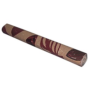 kuber industries pvc wardrobe kitchen drawer shelf mat 5 mtr roll cream -ctktc8903 standard ctktc08903