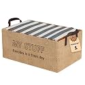 Kuber Industries Disney Lion King Print Rectangular Flodable Storage Box|Drawer Storage and Cloth Organizer|Storage Box For Toys|Storage Box Gor Clothes (Black)