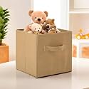 Kuber Industries (Pack of 6) Foldable Storage Box | Multipurpose Storage Organizer For Clothes | Plain Wardrobe Organizer for Book, Stationary &amp; Toys | 11 Inch | Royal Blue