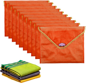 KUBER INDUSTRIES Garment Covers 10 Pcs Organza