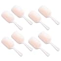 Kuber Industries Hair Brush | Bristles Brush | Detangles Hair Brush | Suitable For All Hair Types | 2 Piece | XH45BGE | Beige