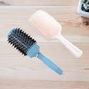 Kuber Industries Hair Brush Set of 2 | Styling for Women &amp; Men | Super Soft Bristles | Thermal Ceramic | Detangling | TGX525-XH45BGE | Multicolor
