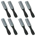 Kuber Industries Hair Brush | Flexible Bristles Brush | Hair Brush with Paddle | Straightens &amp; Detangles Hair Brush | Suitable For All Hair Types | 8 Piece | C19-BLK-S | Small | Pack of 4 | Black