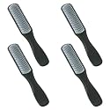 Kuber Industries Hair Brush | Flexible Bristles Brush | Hair Brush with Paddle | Straightens &amp; Detangles Hair Brush | Suitable For All Hair Types | 4 Piece | C19-BLK-S | Small | Pack of 2 | Black
