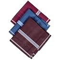 Kuber Industries Premium Cotton Handkerchief Set for Men &amp; Boys - Pack of 6 - Dark Color