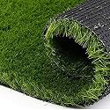 Kuber Industries High Density 45 MM Artificial Grass Carpet Mat for Balcony, Lawn, Door(4 X 14 Feet)-CTKTC033055