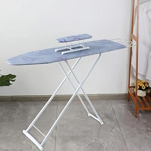 kuber industries 42 inch ironing board with small boardironing stand for clothespress table for home multi