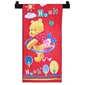 Kuber Industries 27x54 Inch Cotton Baby Towel for 0 To 6 Month | Soft and Super Absorbent Bath Towel for New Born Baby | Pooh Disney Print - Red