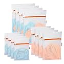 Kuber Industries Reusable Mesh Laundry Washing Bags | Laundry Storage &amp; Clothes Bags for Blouse, Hosiery, Jeans | 12 Piece Set | White