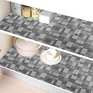 kuber industries pvc wardrobe kitchen drawer shelf mat 5 mtr roll cream -ctktc8903 standard ctktc08903