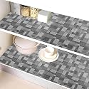 Kuber Industries PVC Wardrobe Kitchen Drawer Shelf Mat 5 Mtr Roll (Cream) -CTKTC8903, Standard (CTKTC08903)