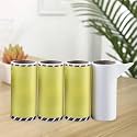 Kuber Industries Lint Remover|Super Sticky Lint Roller|Lint Roller for Pet Hair|60 Sheets (Pack of 4 Replacement Rolls)