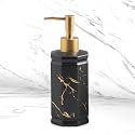 Kuber Industries Liquid Soap Dispenser | Handwash Soap Dispenser | Soap Dispenser for Wash Basin | Shampoo Dispenser Bottle | Bathroom Dispenser Bottle | 350 ml | Black