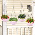 KUBER INDUSTRIES Marble Euro Hanging Flower Pot
