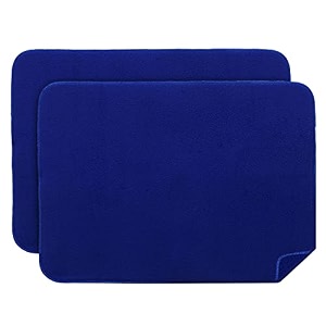 kuber industries microfiber reversible dish drying mat with absorbent parity for kitchen 2734x 1934pack of 2 green
