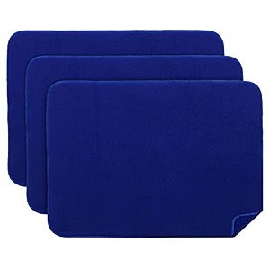 kuber industries microfiber reversible dish drying mat with absorbent parity for kitchen 2734x 1934pack of 2 green