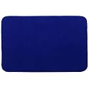 Kuber Industries Microfiber Reversible Dish Drying Mat With Absorbent Parity For Kitchen 27"x 19"(Blue)
