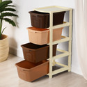 KUBER INDUSTRIES Modular 4-Layer 73 Ltr
