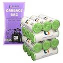 Kuber Industries 19x21 IN Black Medium Garbage Bags for Dustbin 90 Bags (3 Rolls) | Odour Free Wet and Dry Waste Trash Bags | Dustbin Bags Medium Size for Home, Office, Hotels, Hospitals