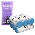 Kuber Industries 19x21 IN Blue Medium Garbage Bags for Dustbin 180 Pieces Bags (6 Rolls) | Odour Free Wet and Dry Waste Trash Bags | Dustbin Bags Medium Size for Home, Office, Hotels, Hospitals