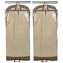 Kuber Industries Non Woven 2 Pieces Long Suit Sherwani Cover (Brown) -CTKTC5871
