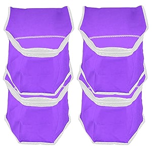 kuber industries non woven blouse cover-pack of 4 purple-hs_38_kubmart21662