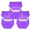 Kuber Industries Non Woven Blouse Cover-Pack of 3 (Purple)-HS_38_KUBMART21660