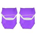 Kuber Industries Non Woven Blouse Cover-Pack of 2 (Purple)-HS_38_KUBMART21658