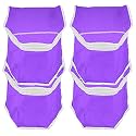 Kuber Industries Non Woven Blouse Cover-Pack of 4 (Purple)-HS_38_KUBMART21662