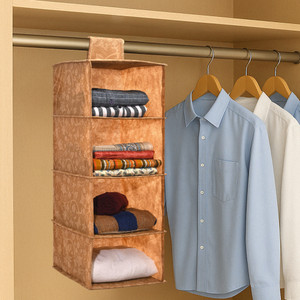 KUBER INDUSTRIES Non Woven Foldable 4 Shelf