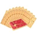 Kuber Industries 43x35x1 CM Polyester Printed Non Wooven Saree Cover Set Of 12 Pcs (With Zip Lock)