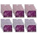Kuber Industries Non-Woven Single Saree Covers With Transparent Window With Handle Pack of 3 (Pink)