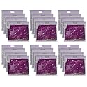 Kuber Industries Non-Woven Single Saree Covers With Transparent Window With Handle Pack of 3 (Purple)