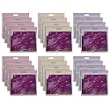 Kuber Industries Non-Woven Single Saree Covers With Transparent Window With Handle Pack of 3 (Pink)