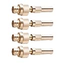 Kuber Industries Nozzle Water Pipe|Comfortable Grip|Multiple Spray Modes|Brass Nozzle Water Spray Gun For ?? Water Pipe|Ideal Pipe Nozzle For Car Wash,Gardening,&amp; Other Uses|LH-8068|Golden|(Pack of 4)