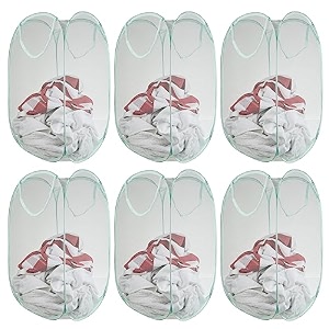 kuber industries nylon mesh laundry basket