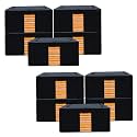 Kuber Industries 24 Liter Clothes Storage Box | Storage Box For Wardrobe-Saree-Shirts And Blankets | Foldable Steel Frame Clothes Organizer | Underbed Storage Bag | Grey &amp; Black