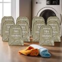 Kuber Industries Pack of 10 Travel Packing Bags/Pouches for Clothes | Packing Cubes Travel Organizer | Storage Organizer Bags for Travel-Hiking-Adventure | Laundry-Toiletry Bag | Small | Brown
