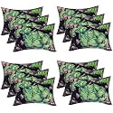 Kuber Industries (Pack of 12) Baby Pillow | Marvel Hulk Print Pillow | Soft Pillows for Sleeping | Cozy &amp; Fluffy Pillow | 12x18 Inch | Green