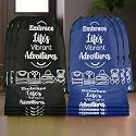 Kuber Industries Pack of 4 Cloth Storage Bag | Storage Organizer | Parachute Cloth Organizer | Waterproof Garments Cover | Travel Storage Bag for Clothing | Large | Brown &amp; Grey