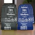Kuber Industries Pack of 12 Cloth Storage Bag | Storage Organizer | Parachute Cloth Organizer | Waterproof Garments Cover | Travel Storage Bag for Clothing | Large | Royal Blue &amp; Grey