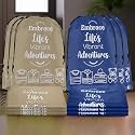 Kuber Industries Pack of 12 Cloth Storage Bag | Storage Organizer | Parachute Cloth Organizer | Waterproof Garments Cover | Travel Storage Bag for Clothing | Large | Brown &amp; Royal Blue