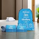 Kuber Industries Pack of 12 Cloth Storage Bag | Storage Organizer | Travel Cloth Carrying Bag | Garments Cover for Laundry | Travel Storage Organizer for Clothing | Medium | Sky Blue