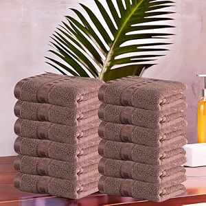 kuber industries pack of 3 cotton face towel  14x21 inch  workout gym napkins  hand towel for men amp woman  quick-drying napkins for travel use  check border  golden
